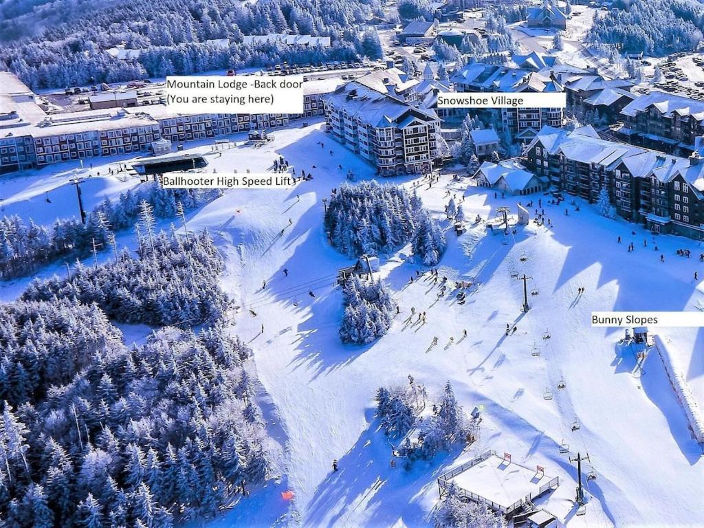 Stroll To Slopes, Village Area, Ski In-Out Mtlodge 345 Snowshoe Esterno foto